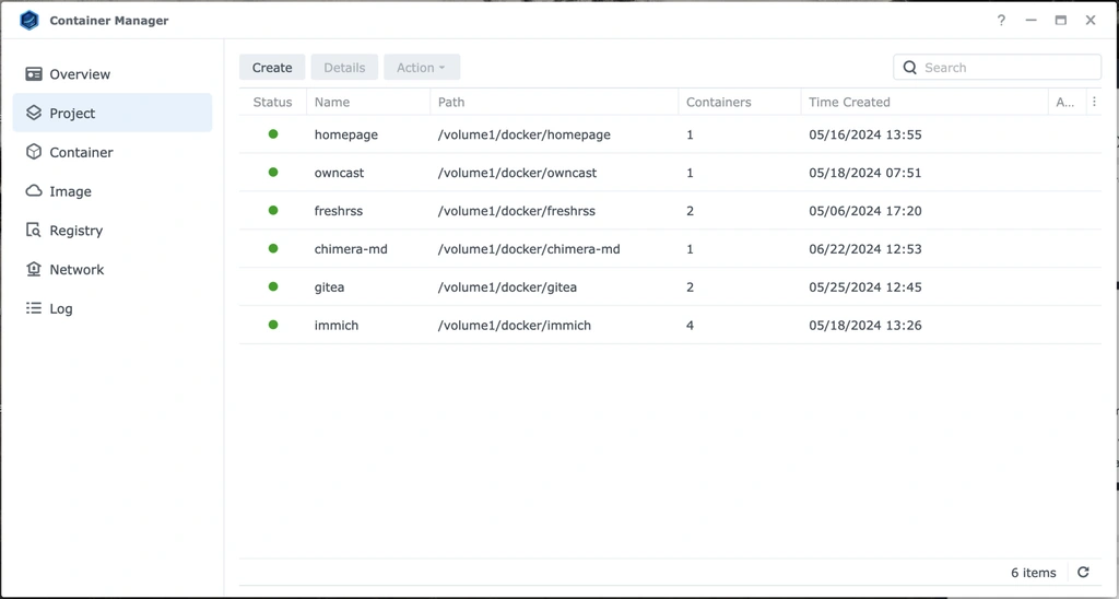 Docker projects